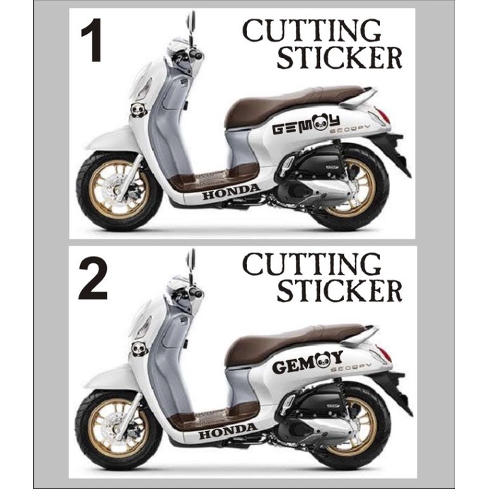 stiker cutting sticker variasi gemoy buat disemua scoopy