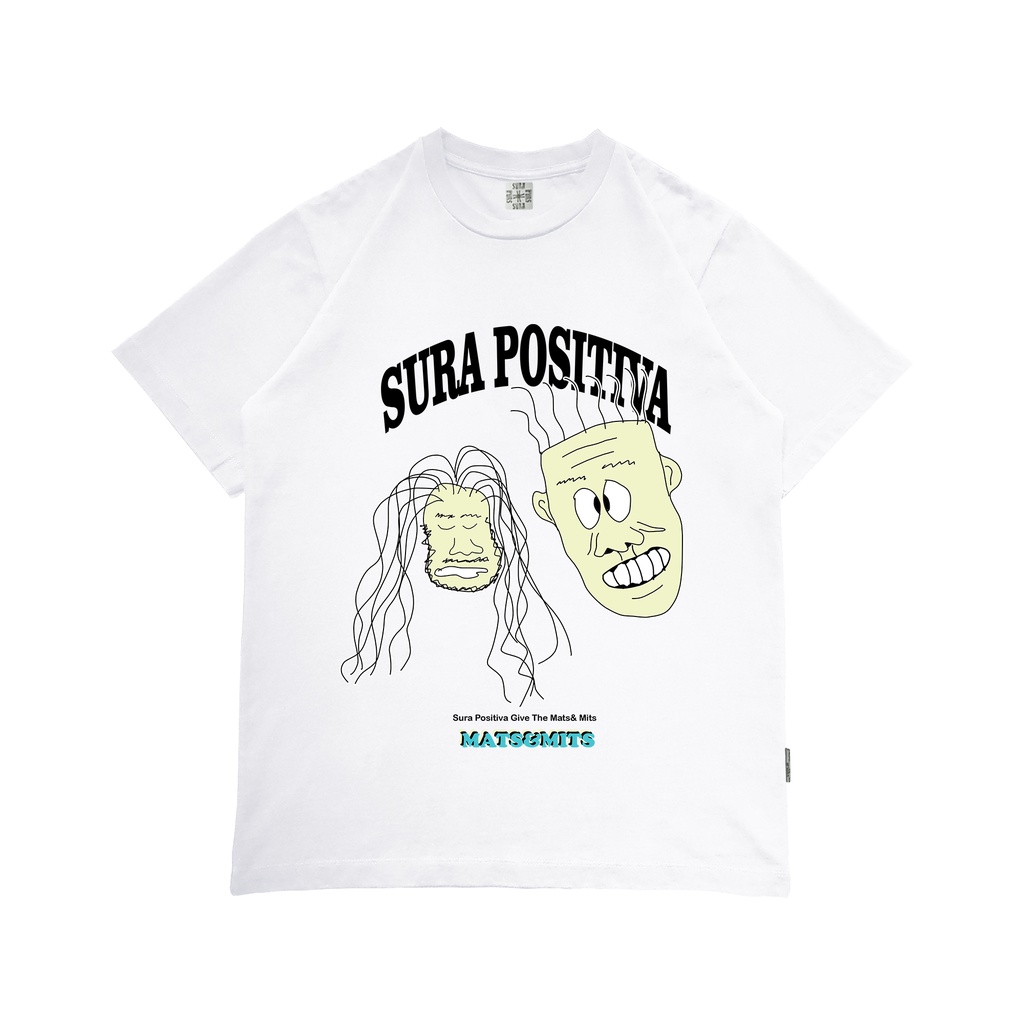 Sura Positiva - Tshirt (Mats &amp; Mits) White