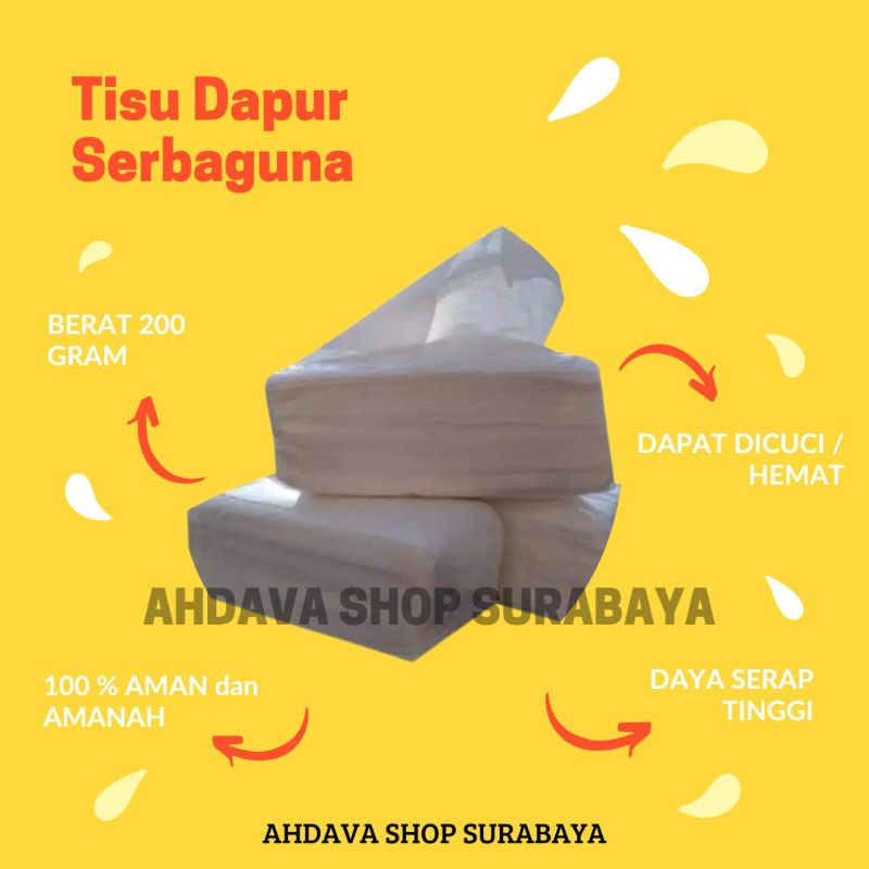 Tisu dapur tisu bisa dicuci tisu serbaguna tisu kompor