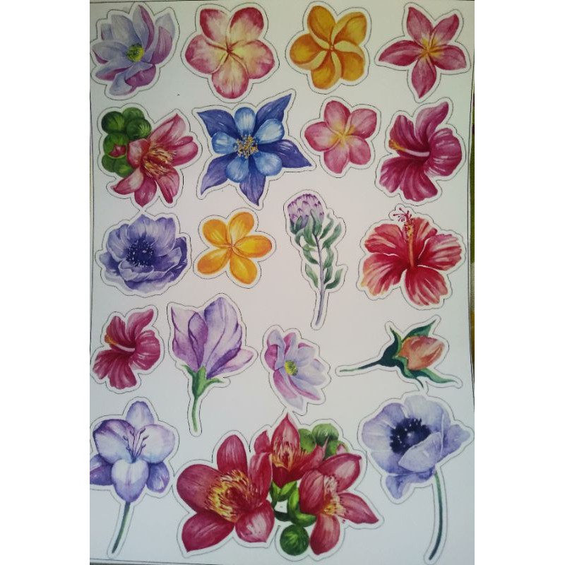

Stiker Motif Bunga A6