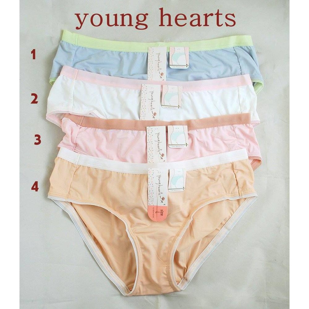 YOUNG HEARTS PANTY  MODEL MINI BAHAN RINGAN DAN MELAR  S601