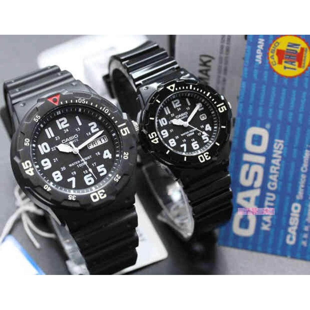 Unik PROMO      JAM TANGAN CASIO COUPLE ORIGINAL   BERGARANSI Limited