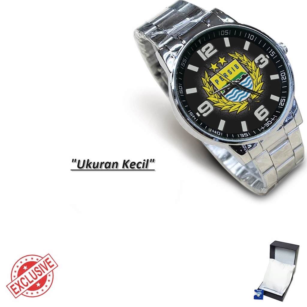 Jam Tangan Rantai Couple PERSIB - 3 (Keren)