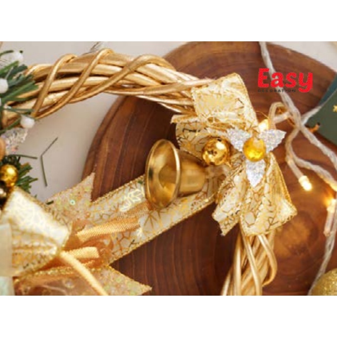 Pajangan Natal Wreath Small