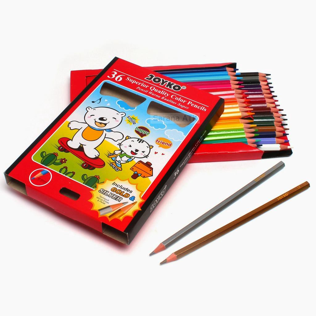 

JOYKO Color Pencil CP-36PB [ 1 SET ]