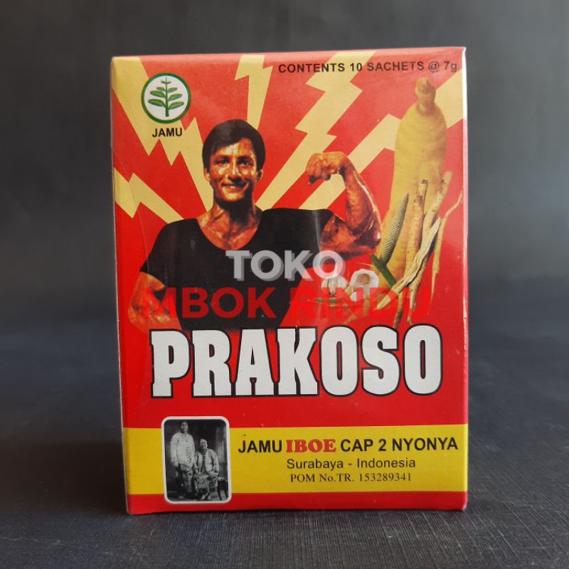 

Prakoso Memelihara Stamina Jamu Iboe (Isi 10 Sachet)