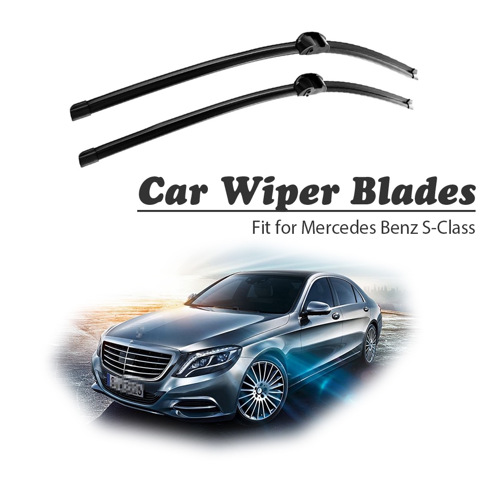 1 Set Karet Wiper Depan Mobil Untuk Mercedes Benz W221 W220 S- Class AMG