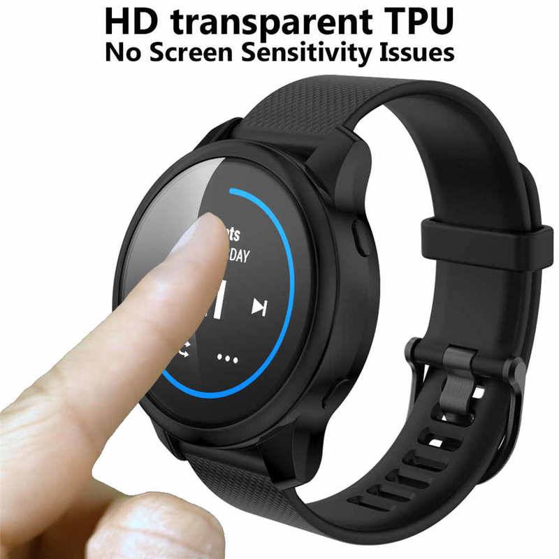 Case Pelindung Layar Smartwatch Bahan Tpu Transparan Ultra Tipis Untuk Garmin Venu