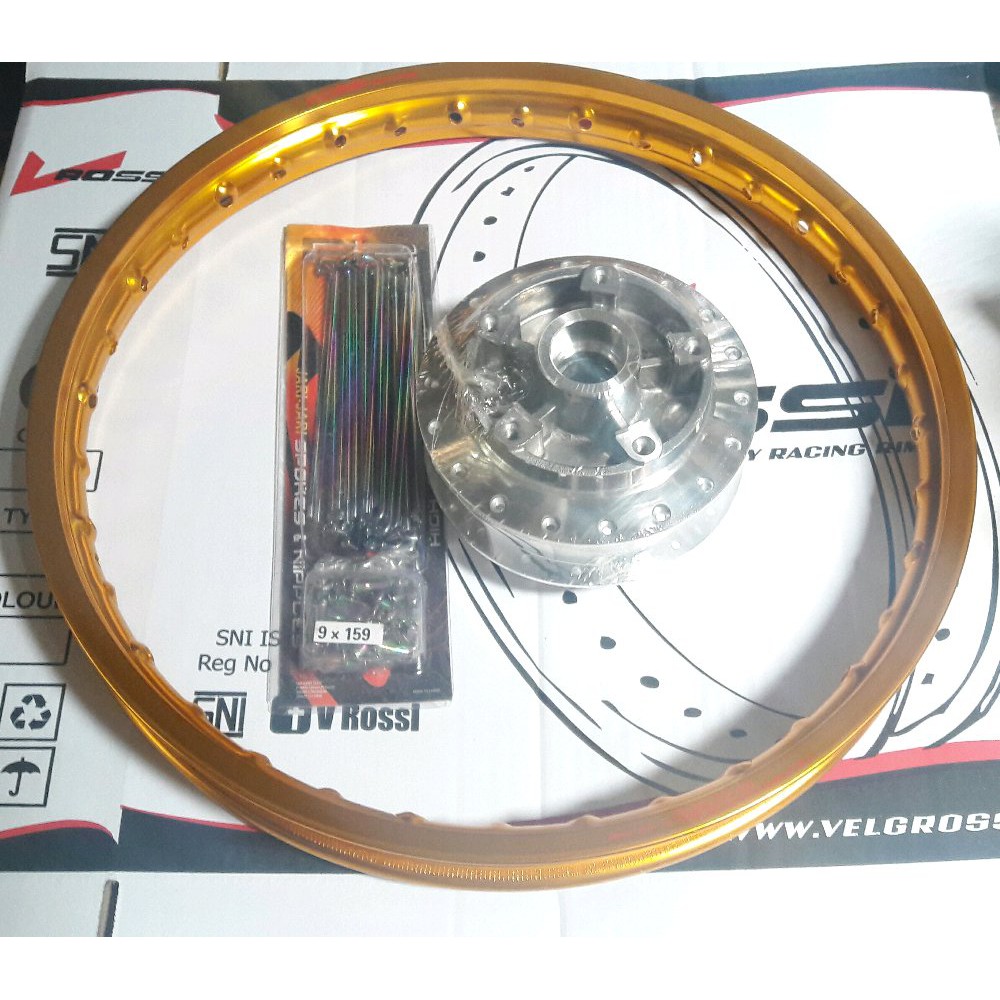 velg belakang vixion new full set