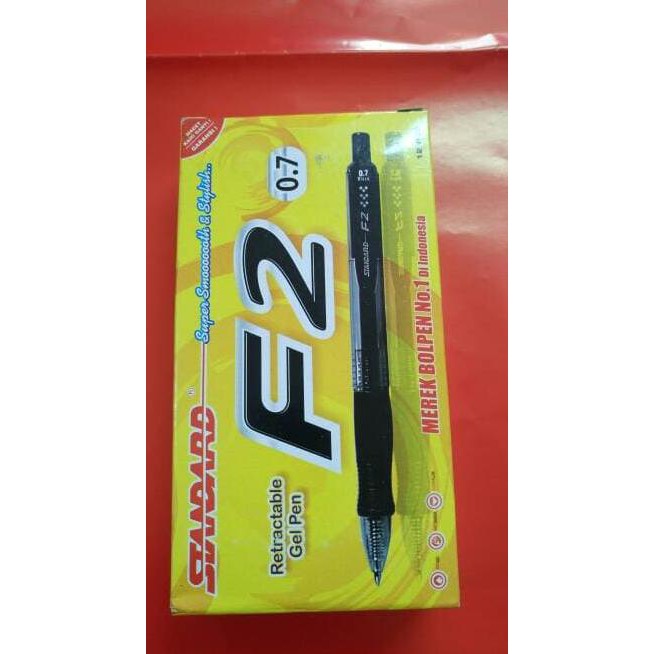 

Jual Pulpen Standar Gel F2 Tinta Hitam Segera Beli