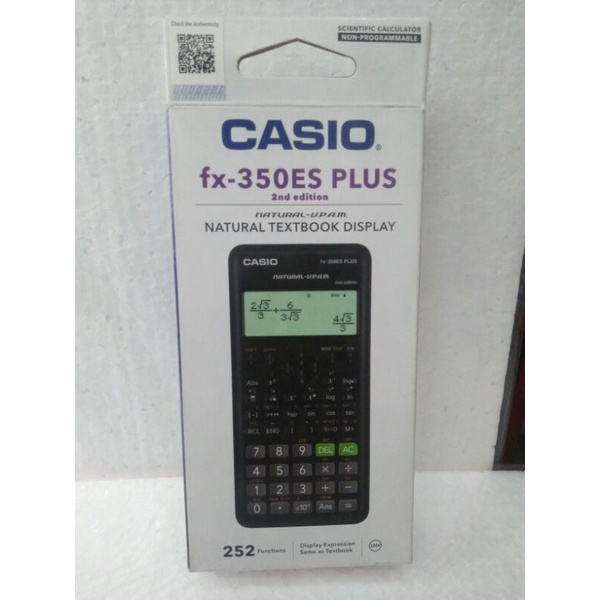 

cos sin cos tan ,kalkulator ilmiyah,CASIO FX-350ES PLUS 2 ND EDITION