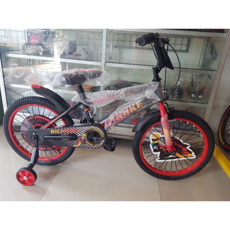 Sepeda Anak Sepeda Bmx 18 inch Richbike ( Warna Merah ) ( Jari-Jari Motor )
