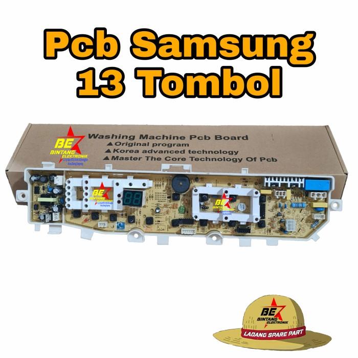 Washing | Pcb Mesin Cuci Samsung 13 Tombol Modul Samsung Panel Board Mesin Cuci