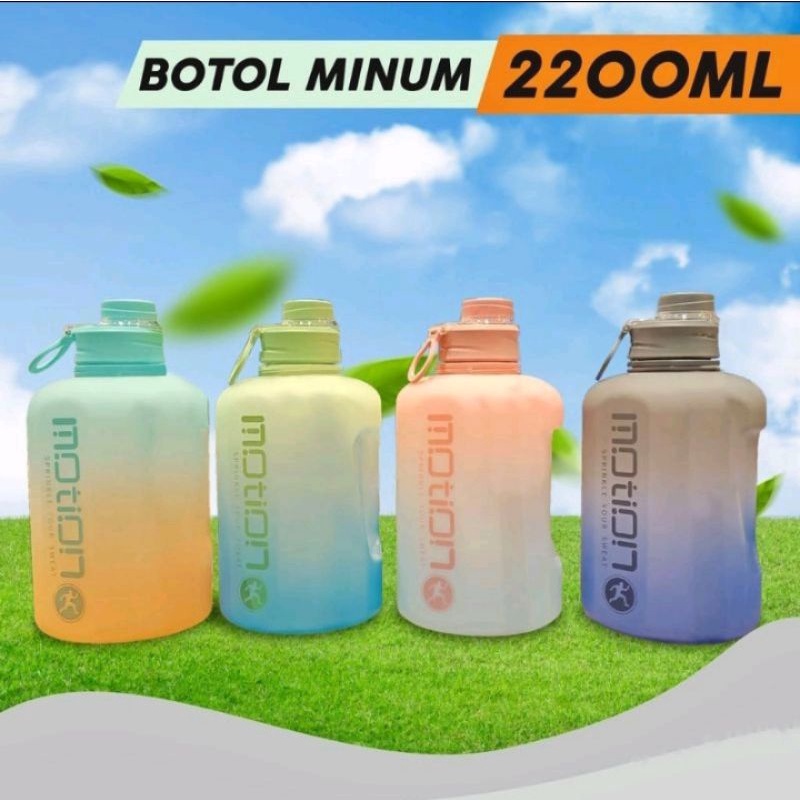 Botol Minum Motivasi Original Botol Olahraga⭐IM.Olshop⭐
