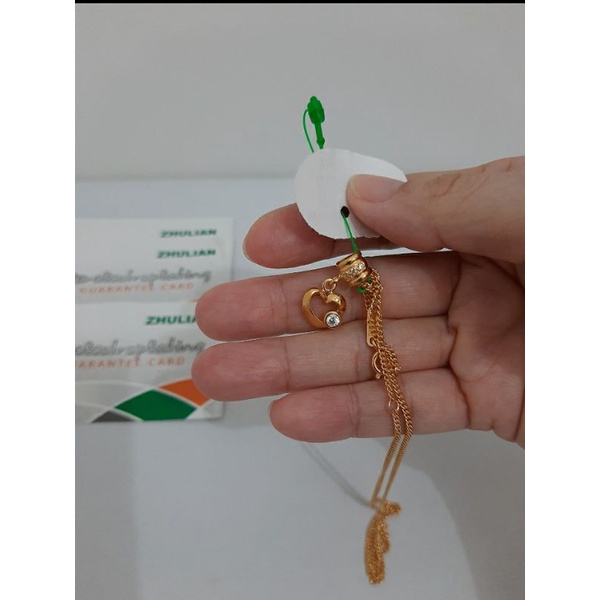 Perhiasan Kalung Emas ZHULIAN PT 8370 ( Bisa Dijual Kembali )