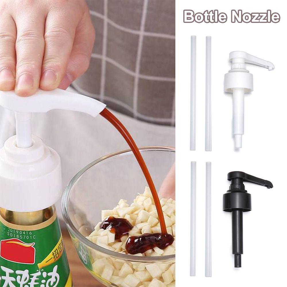 Populer Syrup Bottle Pump Botol Sprayer Minyak Plastik Jar Tabung Kepala Botol Cair