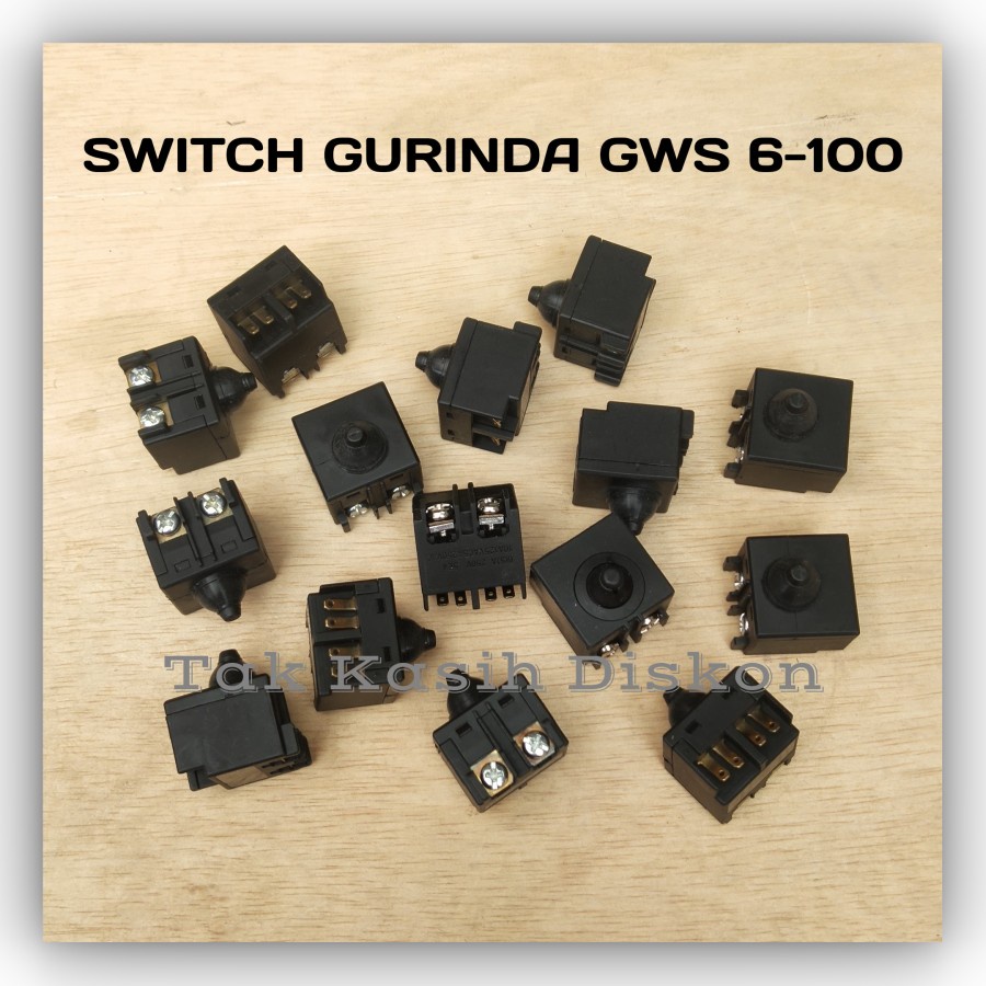 Switch Saklar gerinda GWS6-100 I GWS060 I GWS5-100