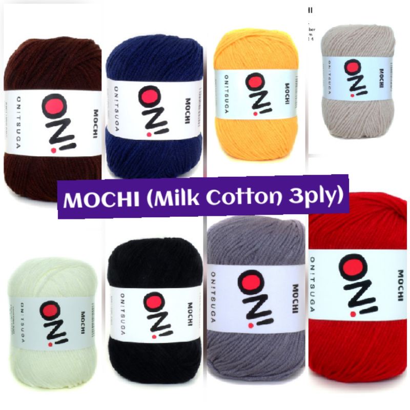 Mochi Onitsuga (Milk Cotton 3ply)