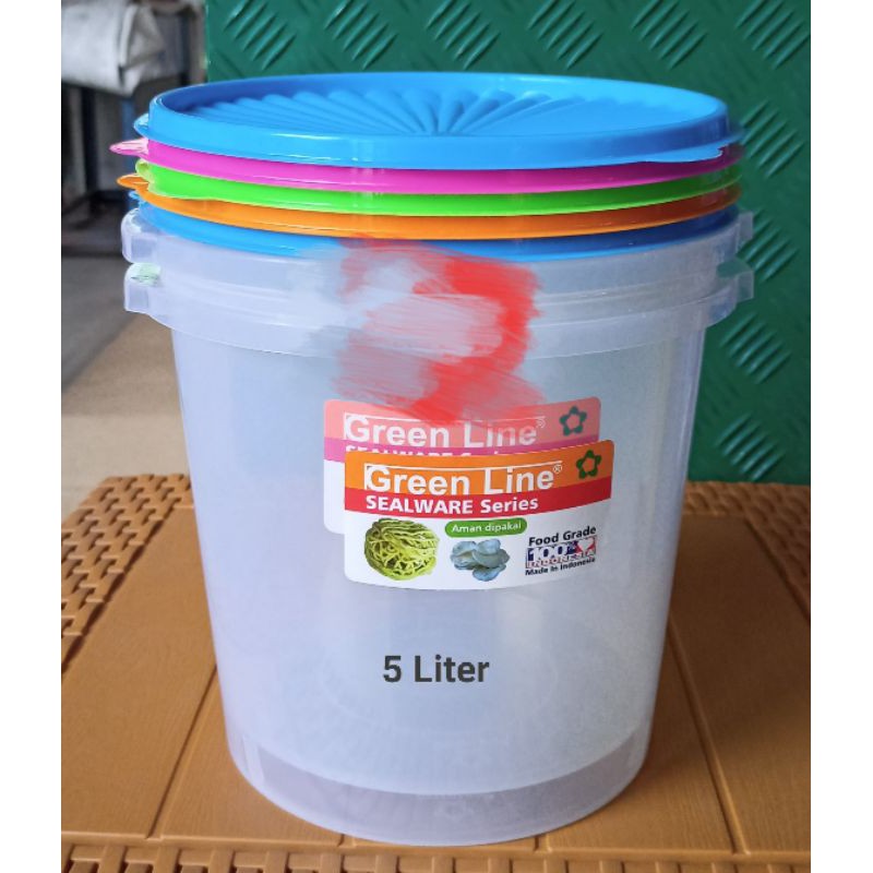 Toples Plastik 5 Liter Toples Kerupuk Toples Snack