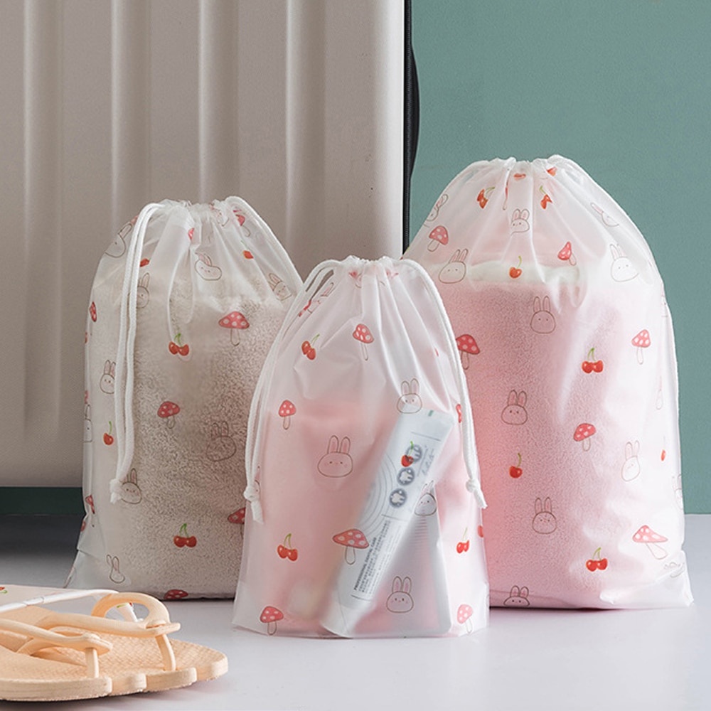 Kantong Serut Pouch Organizer Tas Anti Air Penyimpanan Serbaguna