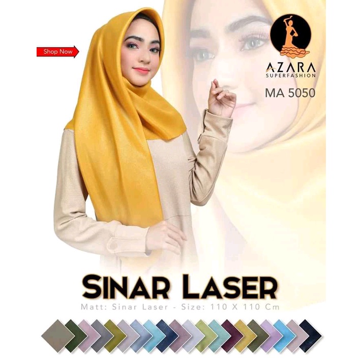 [Bisa COD]Hijab Shinar Lasercut Glamor[gliter]/Hijab Segiempat Polos/Jilbab Trendy Dan Kekinian/Ukuran Standar 110x110