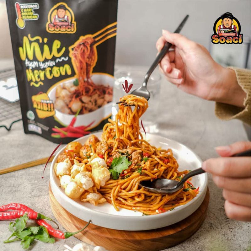 

Mie Ayam Yamin Mercon Soaci Khas Garut