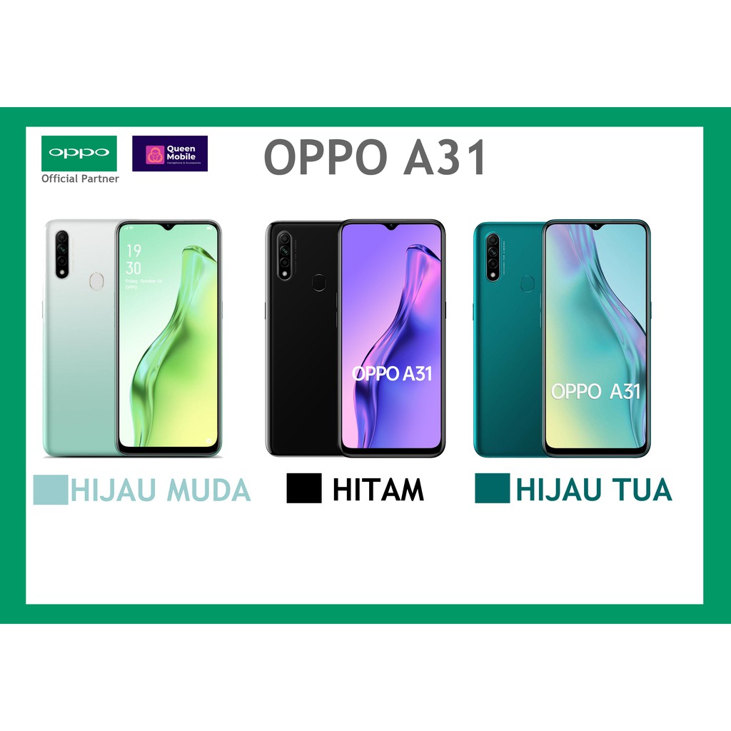 HP BARU OPPO A31 RAM 4/128GB,6/128GB