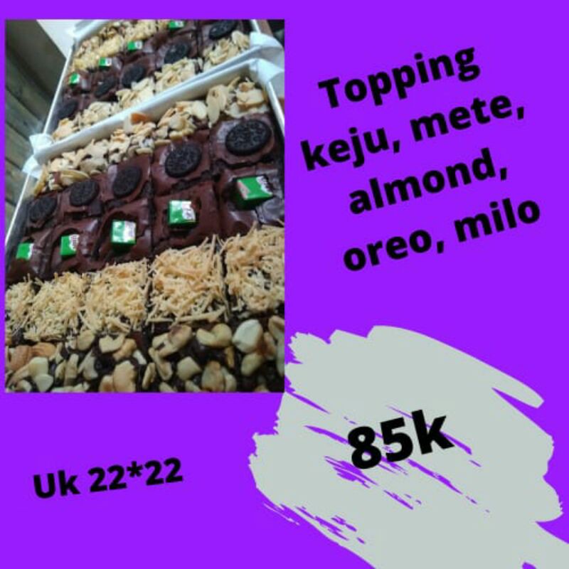 

Brownies panggang sekat