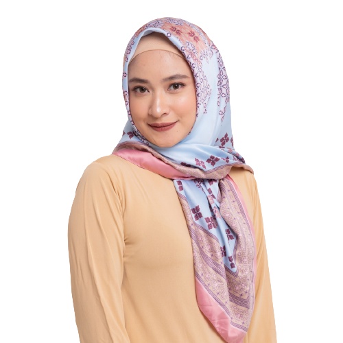 Dauky Hijab Segi Empat Kerudung Salya Series Polysilk 1-Larinka Coksu no6