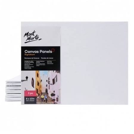 

Mont Marte Canvas Panels Signature 2 Pcs - 20.3 x 25.4 cm