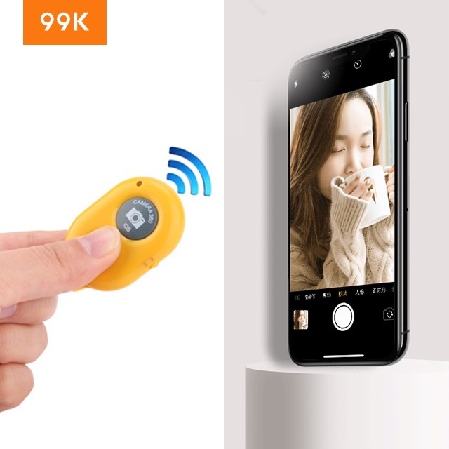 99K Wireless Bluetooth Smart Phone Camera Selfie Remote Control Bluetooth Android IOS