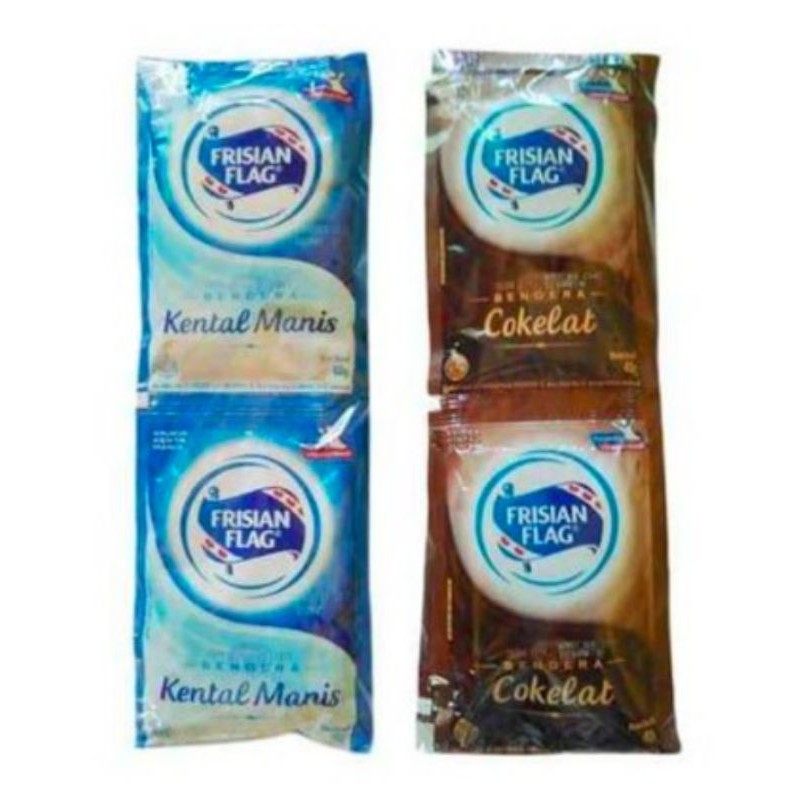 Susu Kental Manis Frisian Flag 6 x 38gr