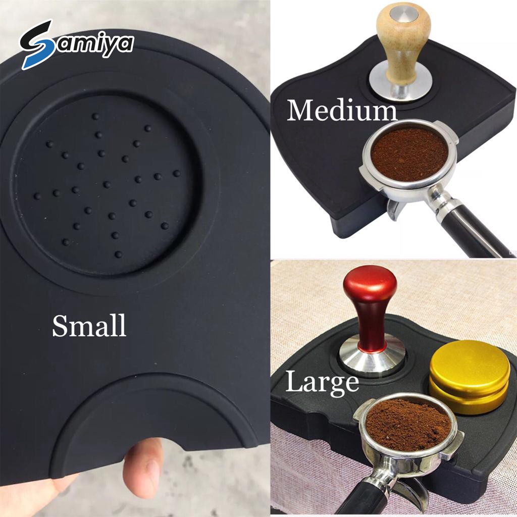 tamper mat / tamping mat silicon kopi espresso press / alas silicone tamper portafilter macaron mat