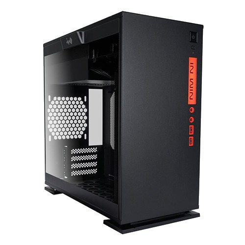 CASING InWin 301 Tempered Glass - Casing gaming- WHITE AND BLACK