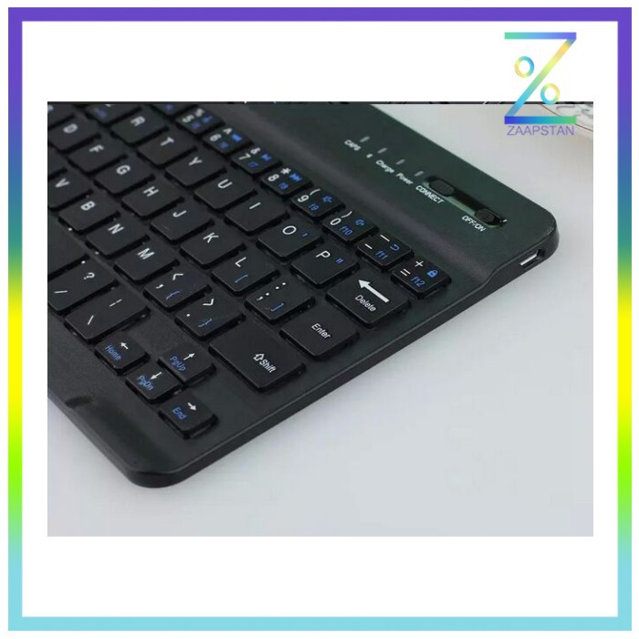 VONTAR Wireless Bluetooth Keyboard Rechargeable - KM78D - Black