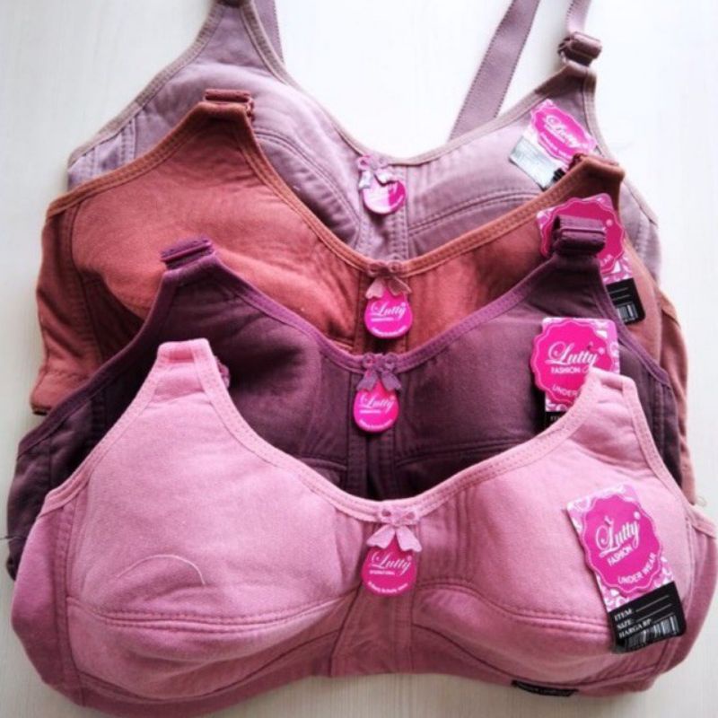CD 1 PCS BRA SPORT MERK LUTTY ASLI/BH TANPA BUSA&KAWAT