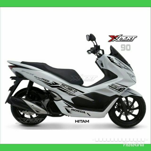 CUTTING STIKER PCX PUTIH