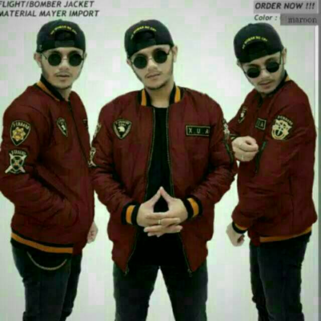 Jaket bomber X.U.A army