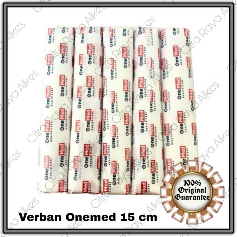 Verban Onemed / Kasa One Med untuk Perawatan Luka / Verban 5 cm / Verban 10 cm / Verban 15 cm
