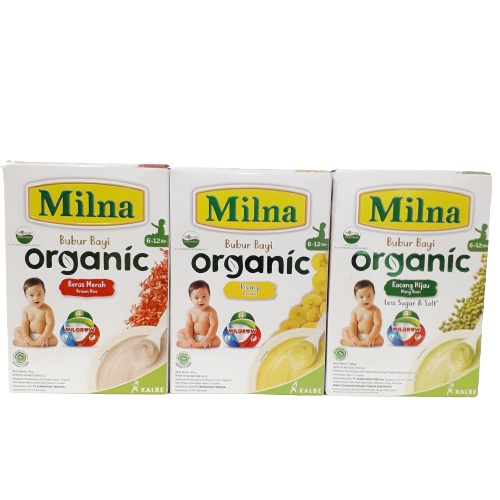 MILNA BUBUR BAYI ORGANIC 120G/centraltrenggalek