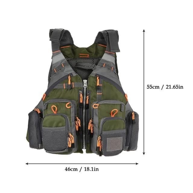 Pelampung / Rompi Mancing Life Jacket Pelampung Multislot Outdoor Multifungsi