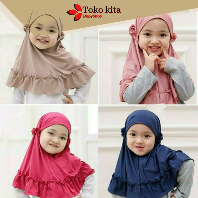 kerudung anak/ kerudung bergo/Kerudung CARLA