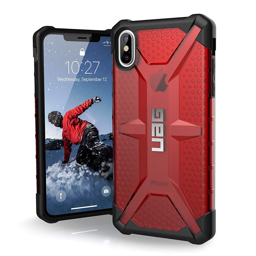 Untuk  UAG apple iPhone 11 pro max 6 6S 7 8 plus XR X Xs Max 12ProMax 13Pro MaxTransparent Plasma Case Iphone