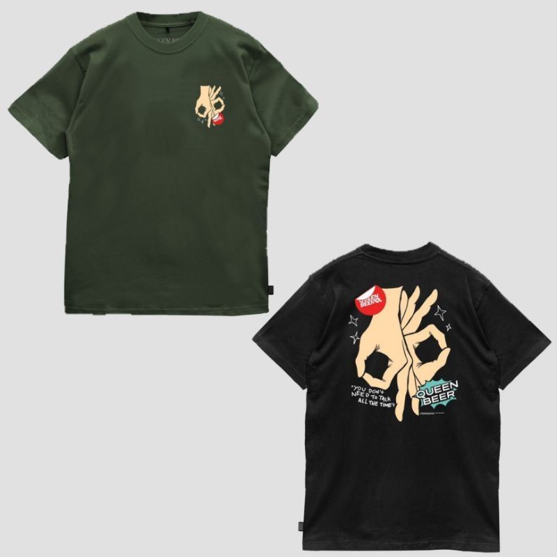 Kaos Baju Tshirt Distro QUEEN BEER Kimi