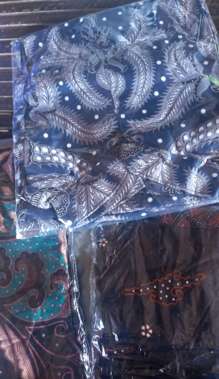 Ms Gamis Batik Sriwedari Maxi Bumil/busui Katun Sogan Ld 104cm