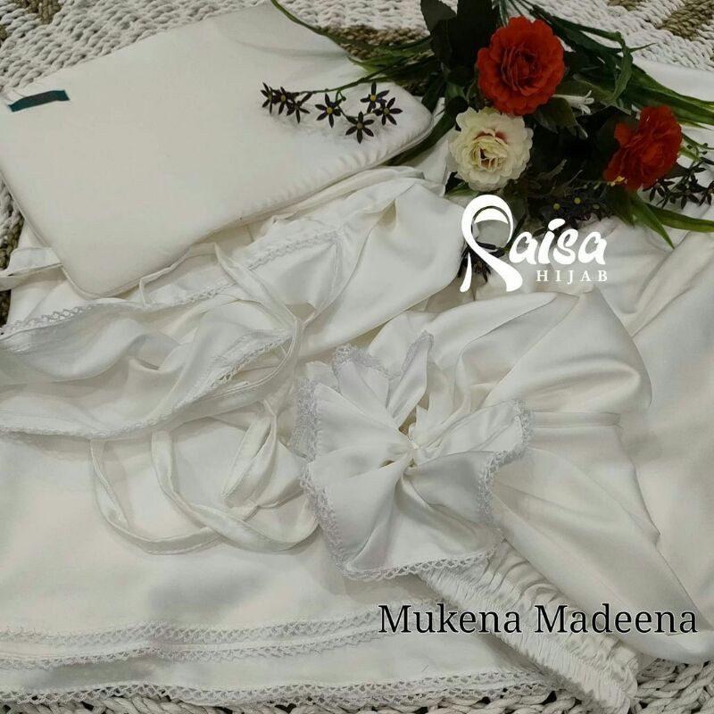 mukena madeena original by raisa hijab