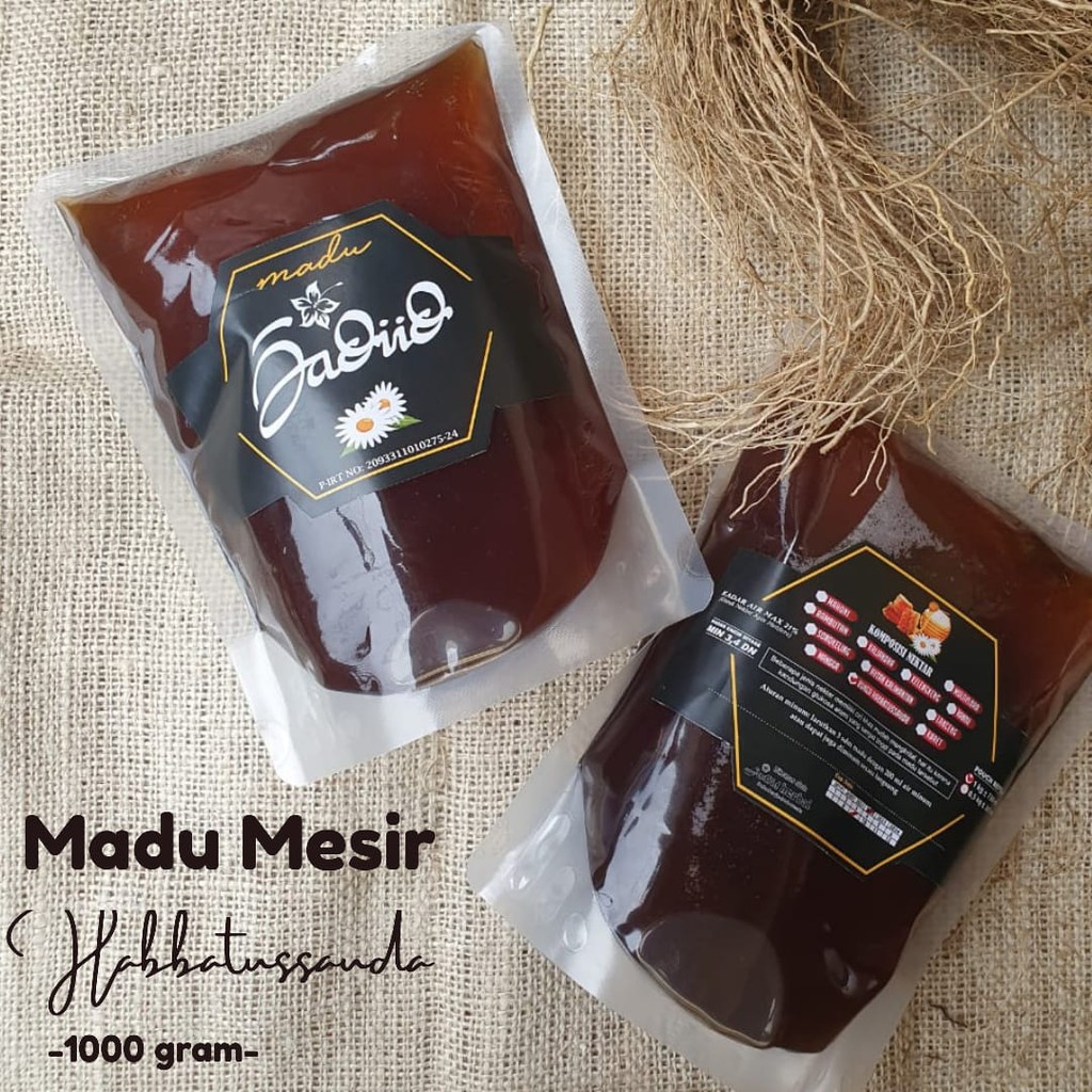 

Madu Mesir Import Habbatussauda Kemasan 1000 Gr