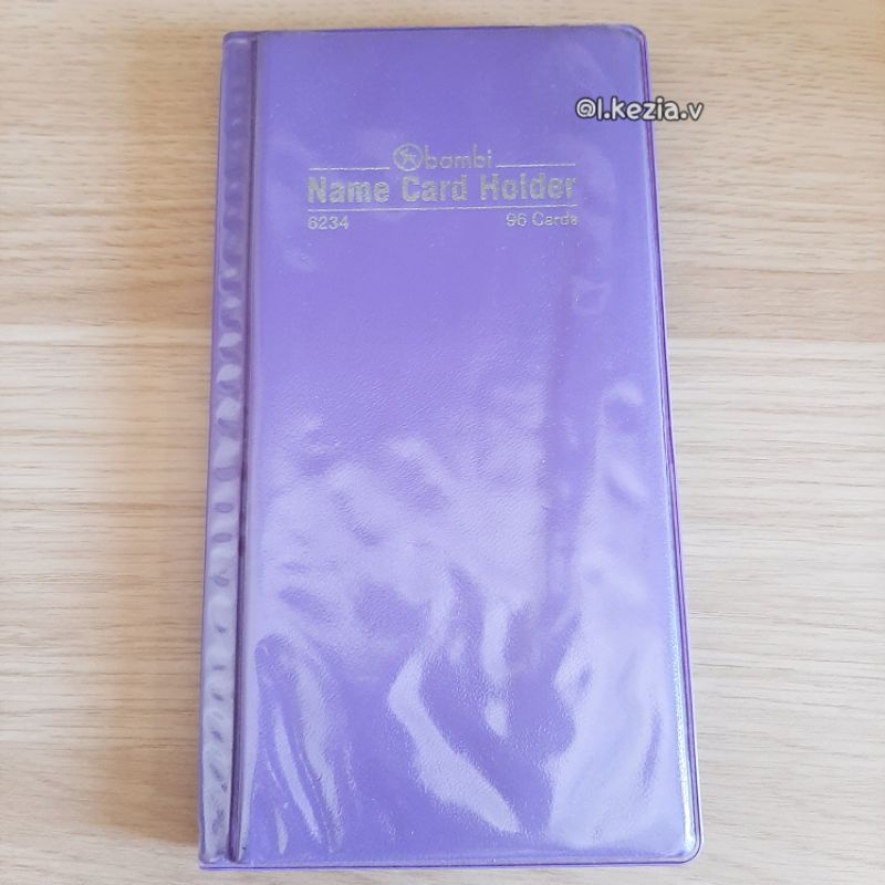 

Tempat kartu atm mainan name card holder bambi bekas