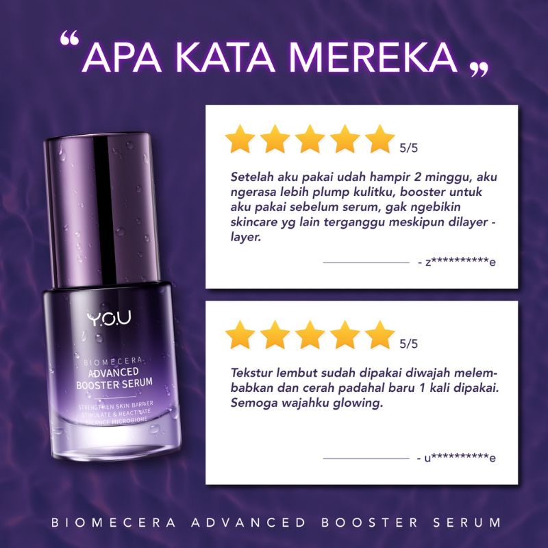 YOU BIOMERCA ADVANCED BOOSTER SERUM 20ML