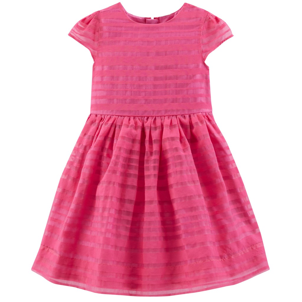 Dress Pesta Anak Pink Organza